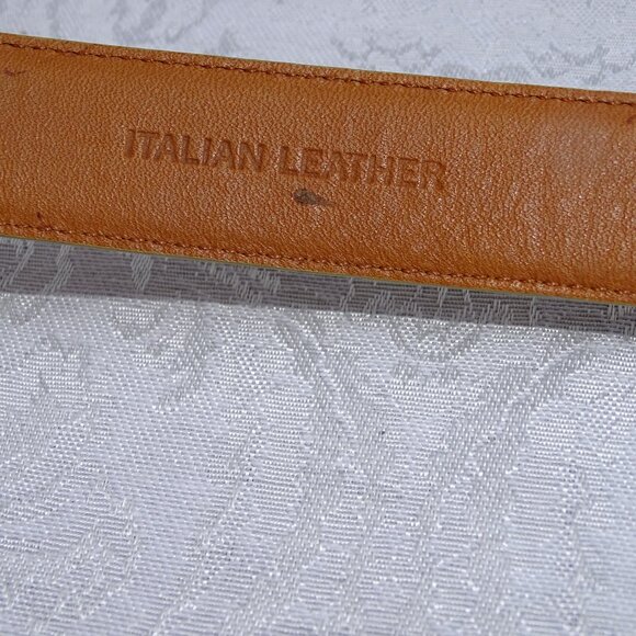 Lauren Ralph Lauren Italian Leather Belt Size Medium New main image 6